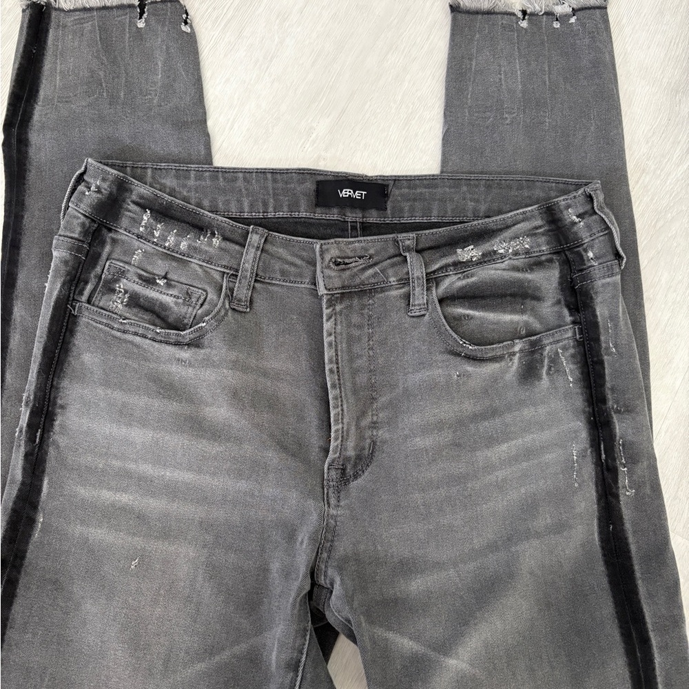 Vervet by Flying Monkey Distressed skinny Jeans